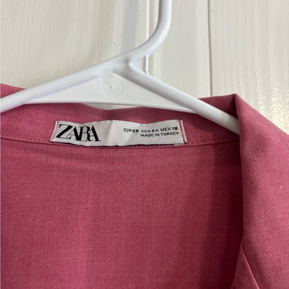 Zara Women's Pink Blazer Jacket With Paired Shorts - Picture 3 of 7